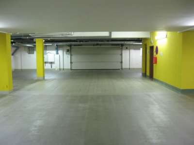 Подземный гараж в районе Праги Hrdlořezy